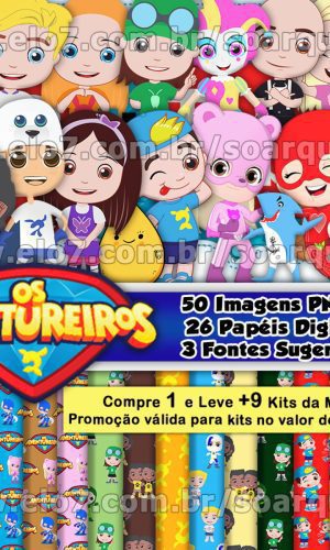 03 - Kit Digital os Aventureiros