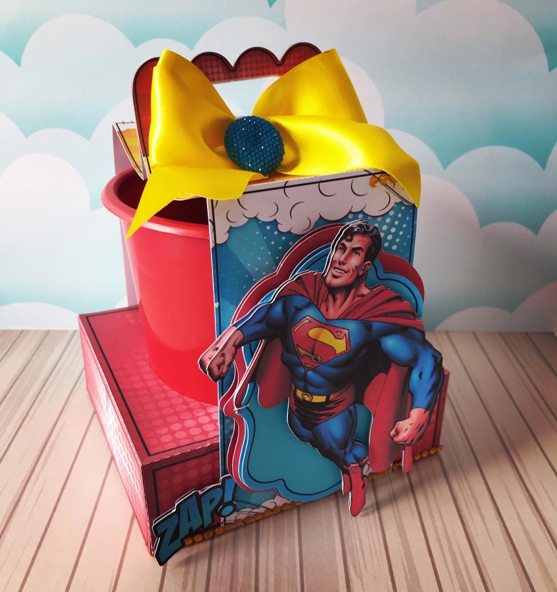 #1951 Arquivo de corte Super Homem STUDIO, PDF E PNG - Imagem 2