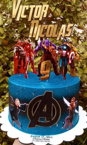 2 Arquivos - Studio - Topo de Bolo Vingadores 10