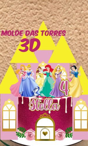 2 Arquivos - Studio - Topo de Bolo Princesas 3