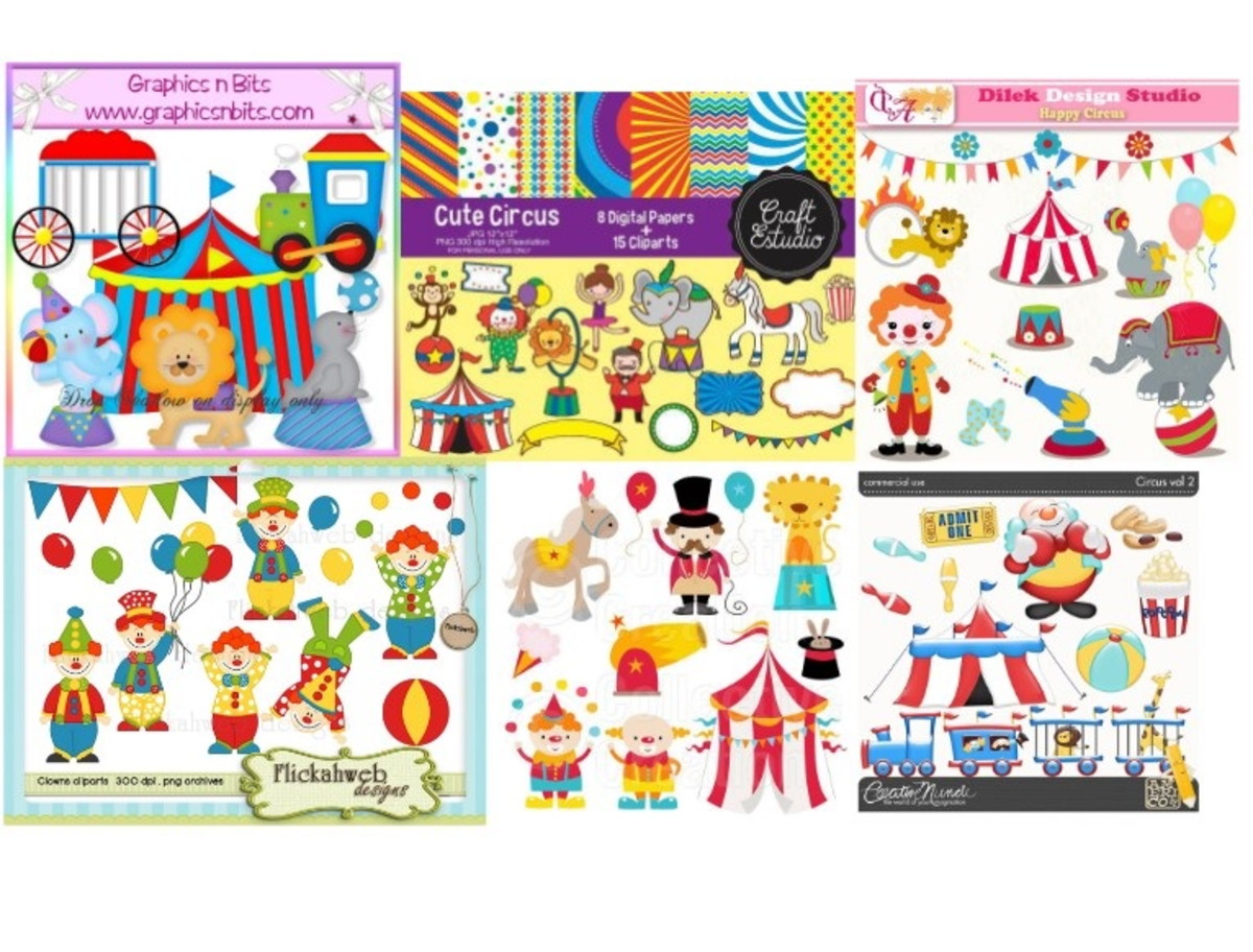 30 KITS DIGITAIS DE CIRCO - Imagem 2
