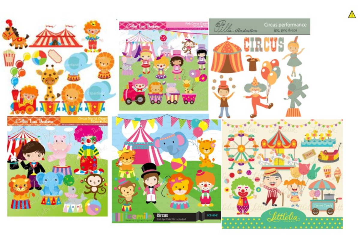 30 KITS DIGITAIS DE CIRCO - Imagem 5