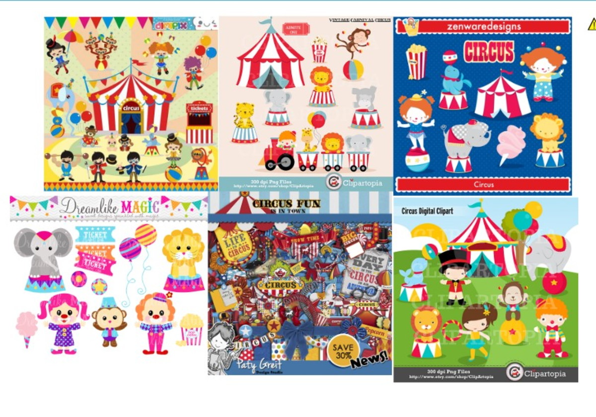 30 KITS DIGITAIS DE CIRCO - Imagem 4