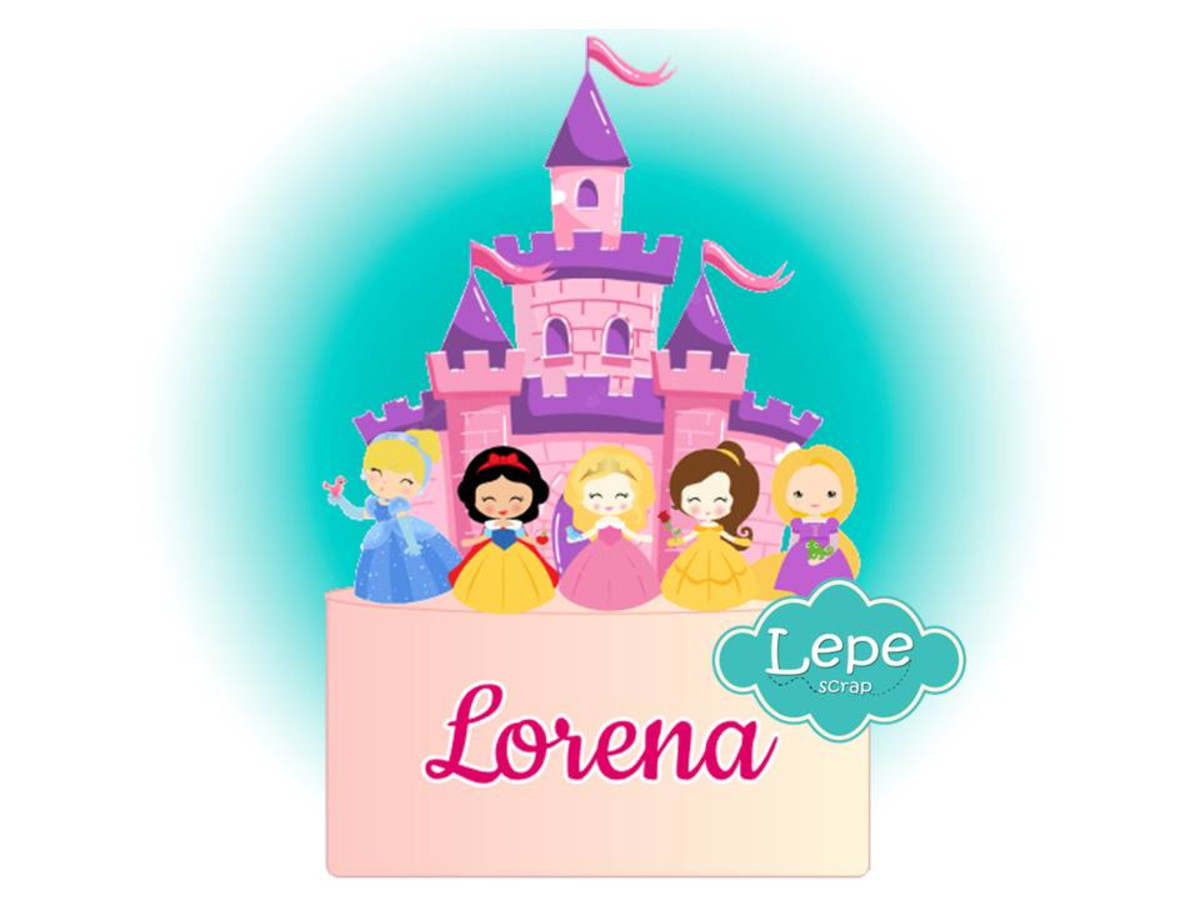 82 Topo de bolo Princesas - 3 modelos - Imagem 2