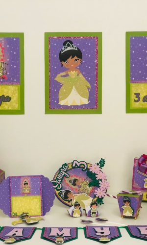 a Princesa e o Sapo - Combo Arquivos Corte para Festas 2609