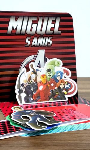 ARQUIRVO DE CORTE- CONVITES - VINGADORES