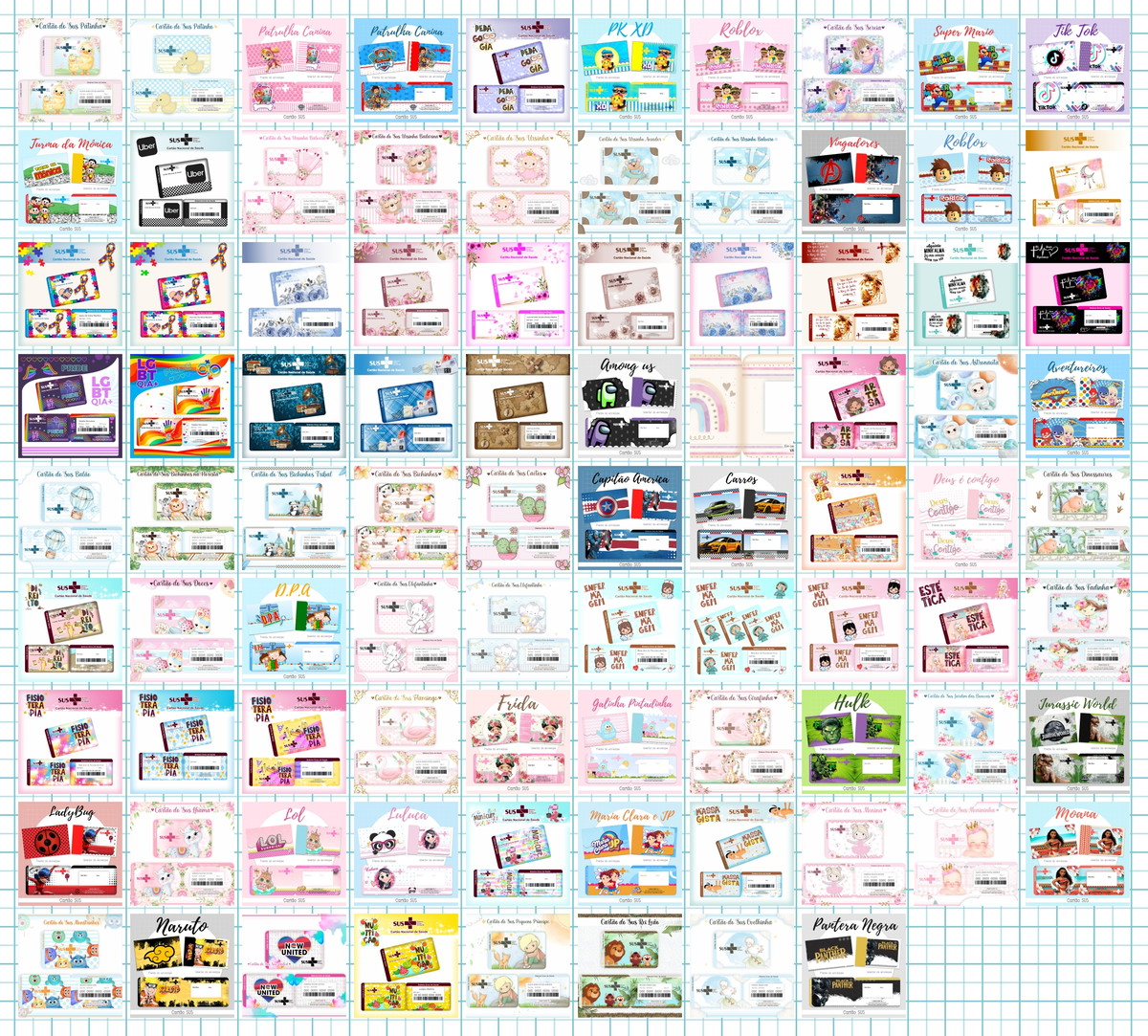 Arquivo Cartão do SUS PDF/PNG - Imagem 2