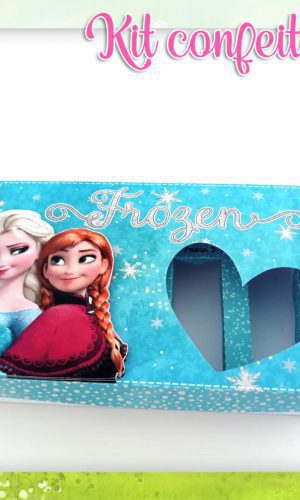 Arquivo Corte - Kit Confeiteiro Frozen