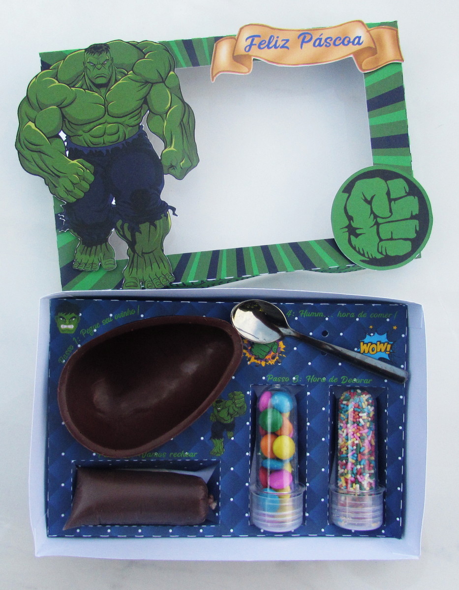 Arquivo Corte - Kit Confeiteiro Hulk - Imagem 2