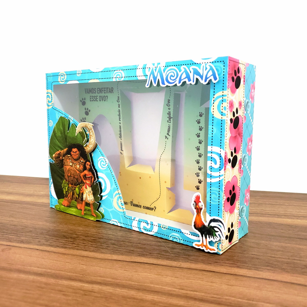 Arquivo Corte - Kit Confeiteiro Moana