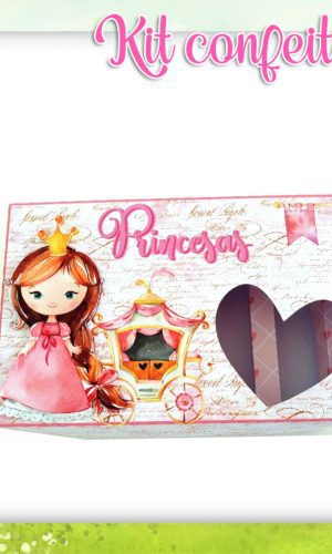 Arquivo Corte - Kit Confeiteiro Princesa