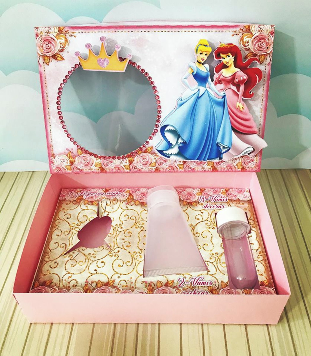 Arquivo Corte - Kit Confeiteiro Princesas - Imagem 3
