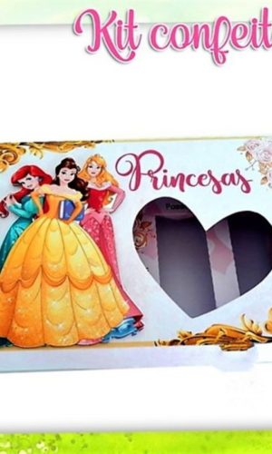 Arquivo Corte - Kit Confeiteiro Princesas