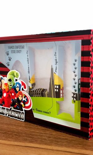 Arquivo Corte - Kit Confeiteiro Vingadores