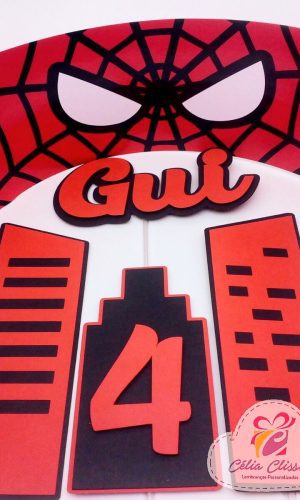 Arquivo corte Topo de bolo Homem Aranha CAMADA STUDIO #705