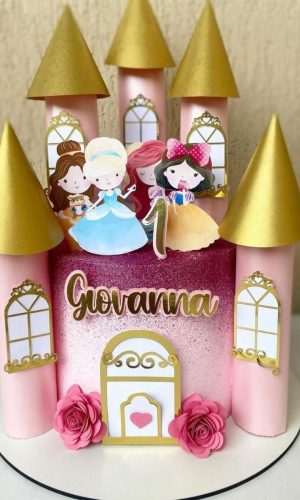 Arquivo Corte -topo Princesas e Castelo Super Luxo-studio