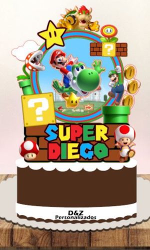 Arquivo Corte - Topo Super Mario Shaker (camadas)-cod.1004