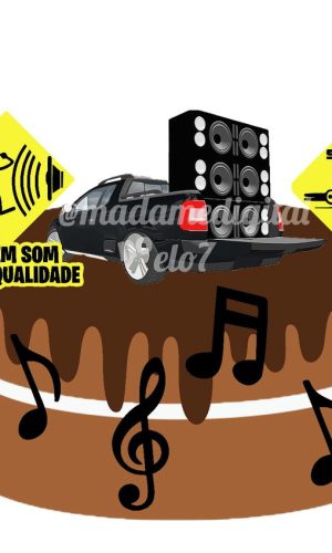 Kit c/5 arquivos de corte:01- SOM AUTOMOTIVO TOPO print cut