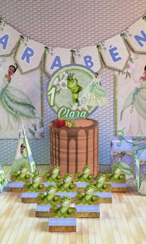 Arquivo de Corte a Princesa e o Sapo Pdf/png/st #5222