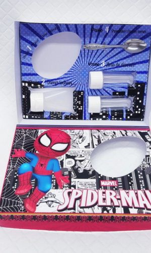 Arquivo de Corte Caixa Mini Confeiteiro Homem Aranha Studio