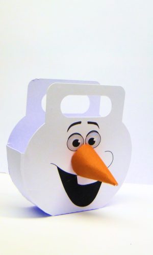 Arquivo de corte caixa Olaf frozen -007