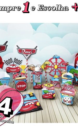 Arquivo de Corte Carros Disney 001 - Studio, Png e pdf