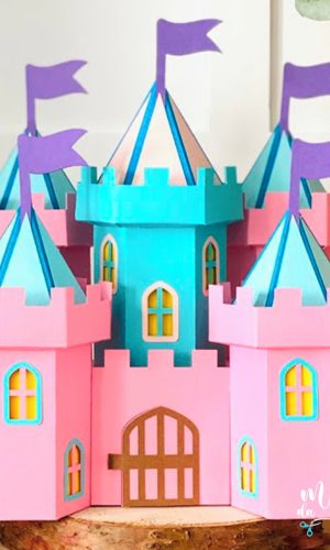 Arquivo de Corte: Castelo 3d 001 - Studio e Svg