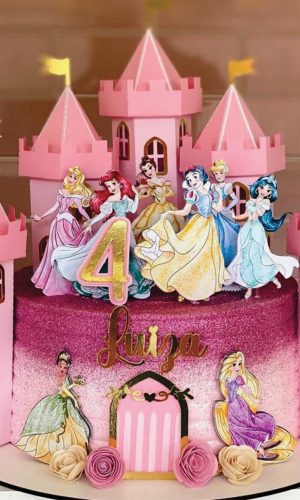 Arquivo de Corte Castelo 3d Princesas+3 Arquivos Grátis