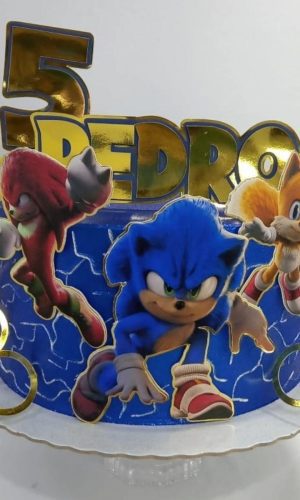 Arquivo de Corte de Topo de Bolo Sonic #646