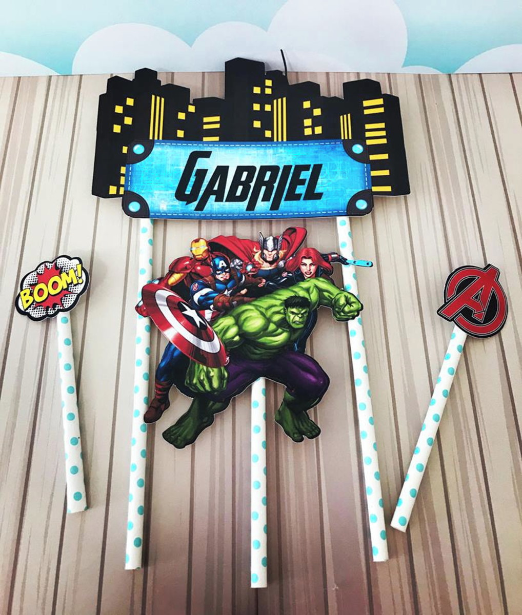 Arquivo de Corte Festa - Vingadores - Imagem 3