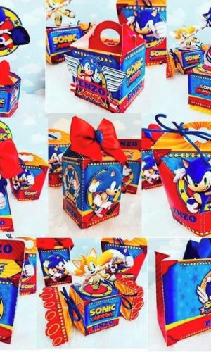 Arquivo de Corte - Kit Festa Sonic
