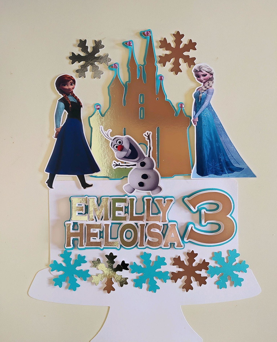 Arquivo De corte kit Frozen +brinde