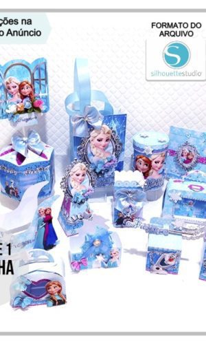 Arquivo de Corte Kit Papelaria Frozen #16