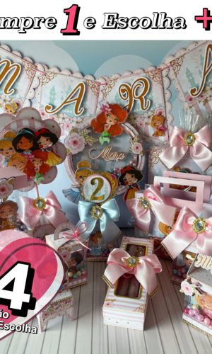 Arquivo de Corte Princesas Cute Lina - Studio, pdf e Png