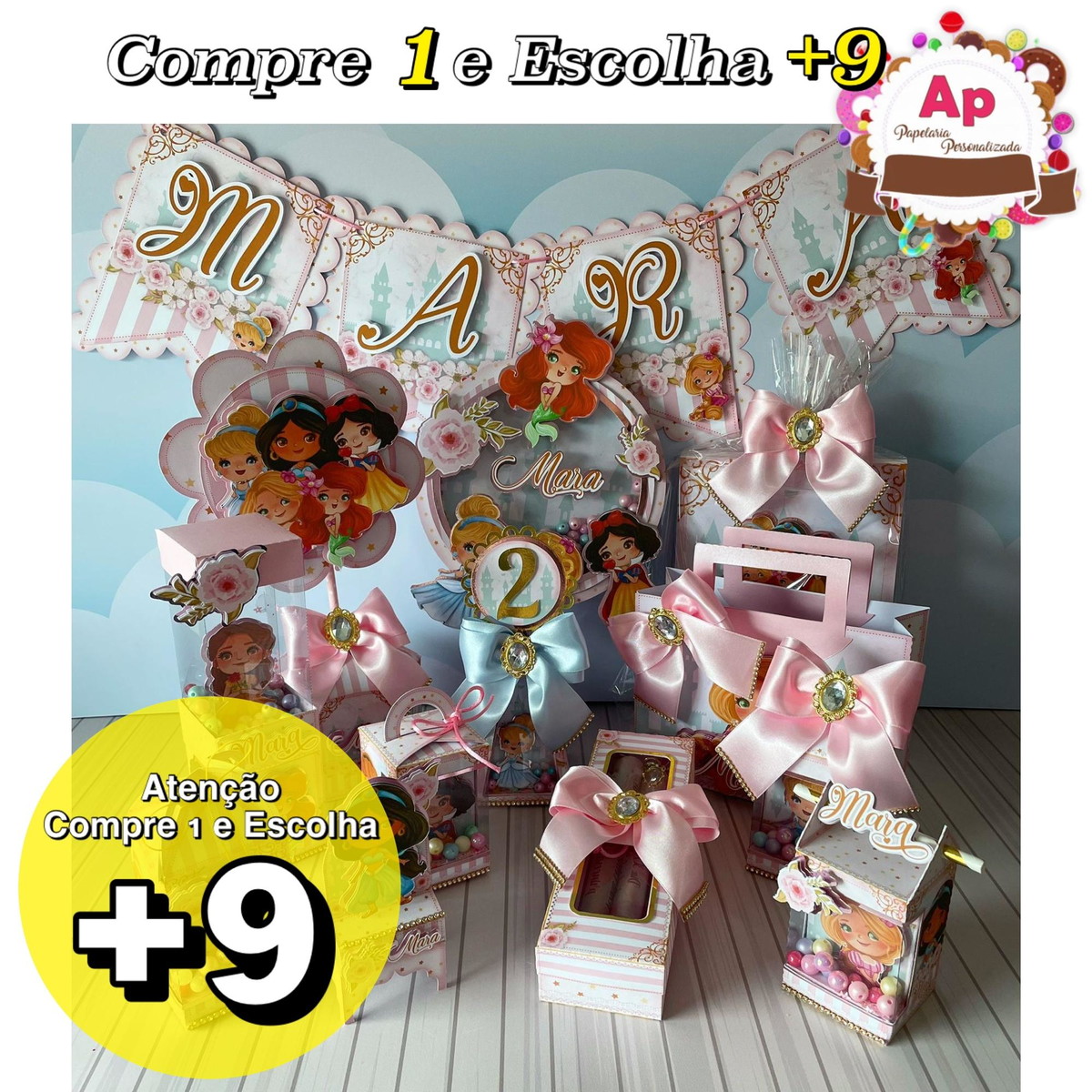 Arquivo de Corte Princesas Cute Lina - Studio, pdf e Png