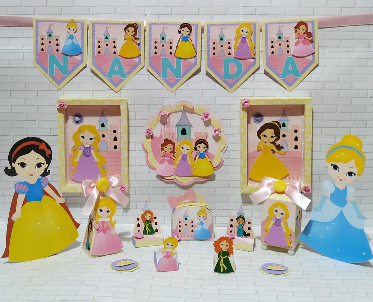 Arquivo de Corte Princesas Stúdio/pdf/png #3402