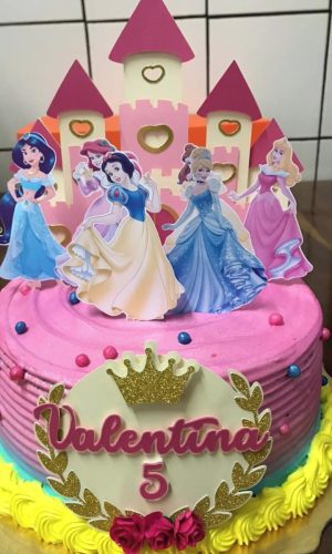 Arquivo De Corte - Princesas - Topo De Bolo