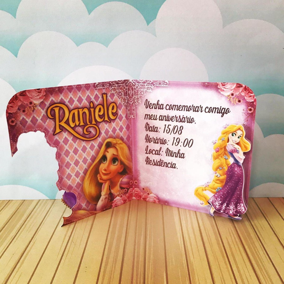 Arquivo de Corte Rapunzel Enrolados 01 - Imagem 2