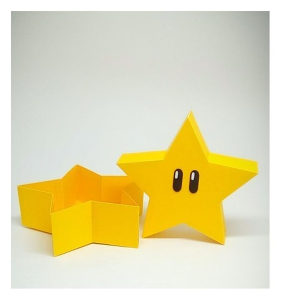 Arquivo de Corte Silhouette - Caixa estrela Super Mario