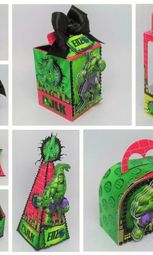 Arquivo de Corte Silhouette - Hulk