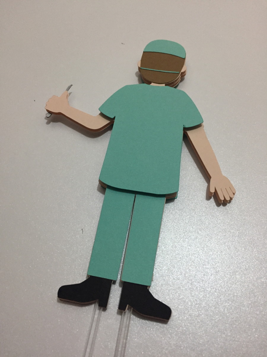 Arquivo de corte topo bolo medicina - Imagem 3