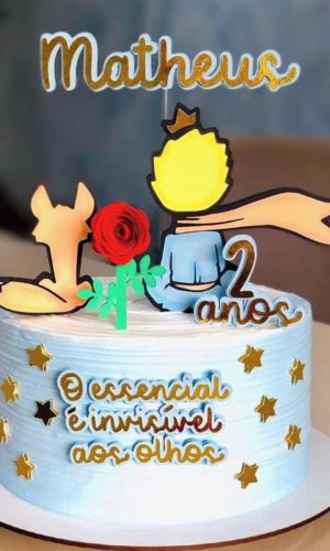 Arquivo De Corte Topo Bolo Pequeno Princípe