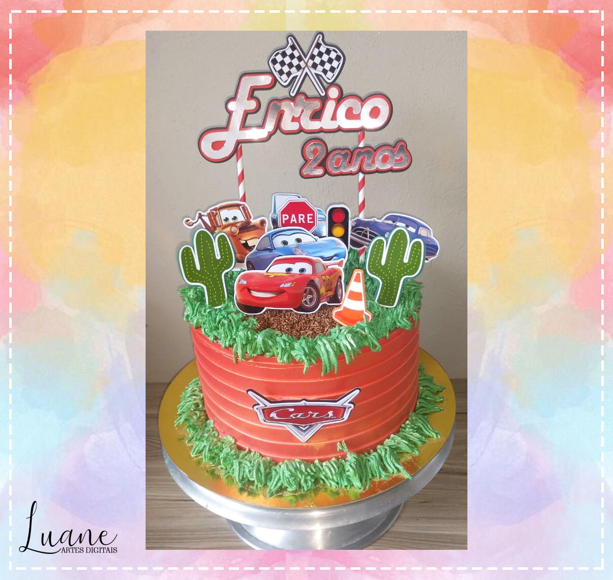 Arquivo de Corte Topo Carros 03 - Studio - Imagem 2
