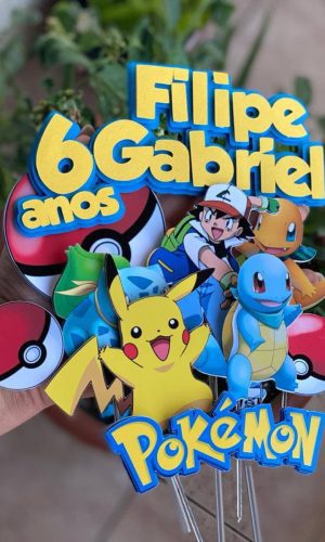 Arquivo de Corte - Topo de Bolo (Pokemon) 1