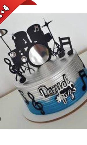 Arquivo de Corte Topo de Bolo Bateria