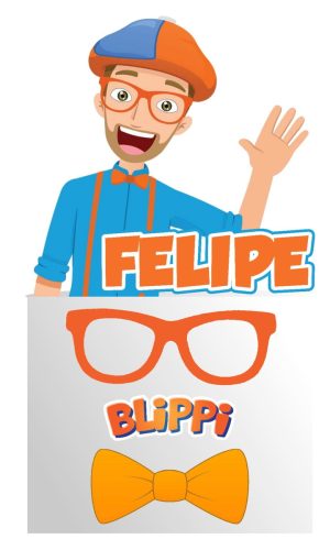 Arquivo de Corte Topo de Bolo Blippi 01