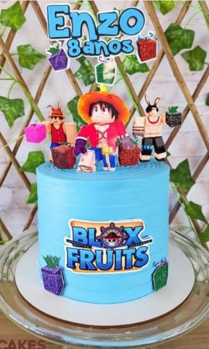 Arquivo de Corte Topo de Bolo Blox Fruit