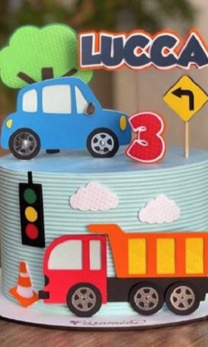 Arquivo de Corte Topo de Bolo Carros e Caminhão Csv177