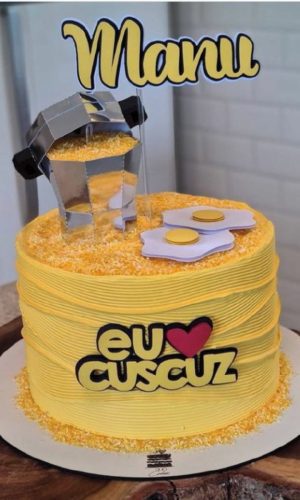 Arquivo de Corte Topo de bolo CUSCUZ