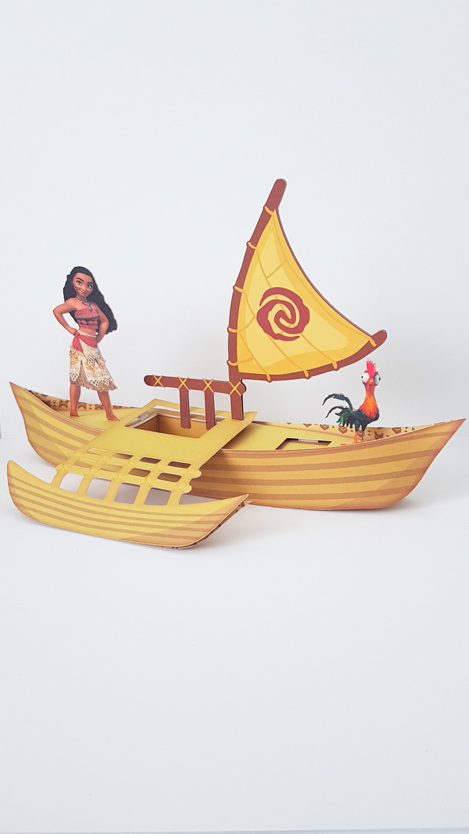 Arquivo de Corte Topo de Bolo e Kit Moana + BRINDE - Imagem 5